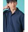 【吸水速乾・接触冷感・UVカット】サマートロピカル 半袖セミオープンカラーシャツ