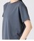 【ドライタッチ・着映え】クルーネックニットTシャツ