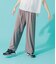 【接触冷感・肌離れ素材・ウエストゴム】ギャザーリラックスパンツ