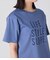 【滑らかな肌触り・着回し】LETTERING グラフィックTシャツ