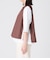 【着回し・シアー素材】シアー切替ノースリーブブラウス