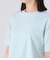 【遮熱・着回し】ロゴプリントショート丈Tシャツ