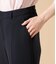 【L】【ウォッシャブル】シルキークロス クロップドテーパードパンツ