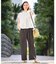 【接触冷感・吸水速乾】プレーティング天竺  スタンドカラープルオーバー