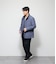 【撥水】メランジ調タフタ キルティングアウター