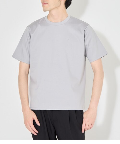 パパスプラス】未使用品 コットンポケット付きTシャツ S グレー 2026年
