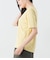 半袖クルーネックロゴTシャツ レディース コットン
