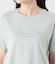 半袖クルーネックロゴTシャツ レディース コットン