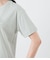 半袖クルーネックロゴTシャツ レディース コットン
