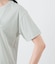 半袖クルーネックロゴTシャツ レディース コットン