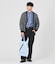 【ウォッシャブル】小紋ドット Vネックカーデカーディガン