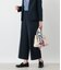 【ウォッシャブル】ガウチョパンツ レディース ウォッシャブルツイル