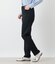 テーパードパンツ レディース ストレッチギャバ