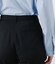 テーパードパンツ レディース ストレッチギャバ