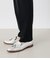 テーパードパンツ レディース ストレッチギャバ