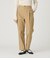 ワンタックチノパンツ レディース コットンレーヨンツイル