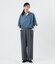 【手洗い可能】2タックストレートパンツ レディース ウールライクツイル