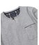 【洗濯機洗い可】ワッフルヘンリーネック長袖Tシャツ