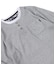 【洗濯機洗い可】ワッフル多色ボタン長袖Tシャツ