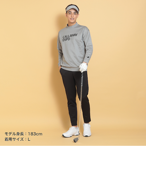 ダブルニットモックネックスウェット｜キャロウェイの