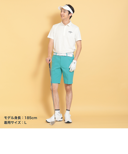 キャロウェイ ストレッチショートパンツ 2WAYストレッチピケショートパンツ｜キャロウェイのアウトレット