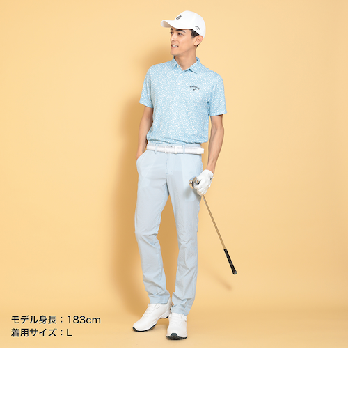 CALLAWAY RED LABEL ゴルフ シアサッカー パンツ ロング L CALLAWAY RED LABEL ゴルフ シアサッカー パンツ ロング L