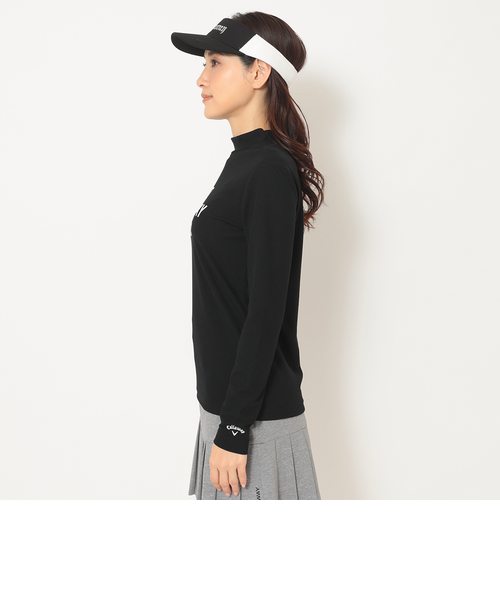 ポリエステルスムース長袖モックネックシャツ｜キャロウェイの