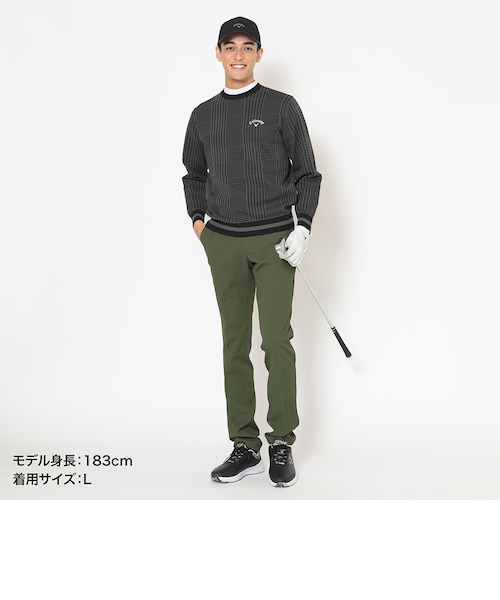 2WAYストレッチピケテーパードパンツ｜キャロウェイのアウトレット通販