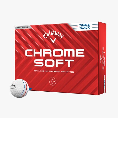 CHROME SOFT トリプル・トラック ボール（2024年モデル