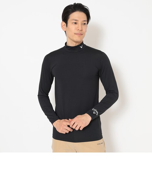 シングルジャージ長袖モックネックインナー（men's）｜キャロウェイの