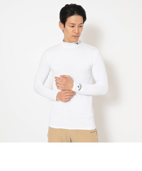 シングルジャージ長袖モックネックインナー（men's）｜キャロウェイの