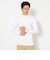 シングルジャージ長袖モックネックインナー（men's）