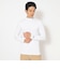 シングルジャージ長袖モックネックインナー（men's）