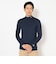 シングルジャージ長袖モックネックインナー（men's）