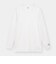 シングルジャージ長袖Vネックインナー（men's）