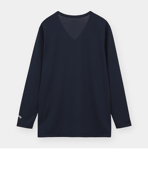 シングルジャージ長袖Vネックインナー（men's）｜キャロウェイの