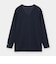 シングルジャージ長袖Vネックインナー（men's）