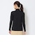 シングルジャージ長袖モックネックインナー（women's）
