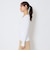 シングルジャージ長袖Uネックインナー（women's）