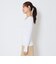 シングルジャージ長袖Uネックインナー（women's）