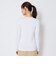 シングルジャージ長袖Uネックインナー（women's）