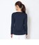 シングルジャージ長袖Uネックインナー（women's）