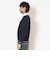 へリンボン編みポリエステルVネックニット