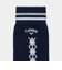 アーガイル柄ハイソックス（women's）