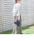 メッシュ編みラメIラインスカート/143961