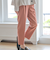 ウツクシルエットテーパードパンツ/114976