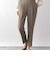 ウツクシルエットテーパードパンツ/114976