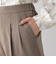ウツクシルエットテーパードパンツ/114976