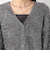 シャギーラメVネックカーディガン/115967