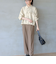 ウツクシルエットワイドパンツ/114978